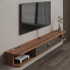 Floating TV Stand Wall Mounted Cabinet Shelves