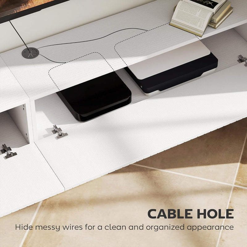 Floating TV Unit for Television Up to 72
