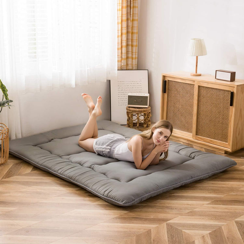 Floor Futon Mattress Thicken Tatami Sleeping Pad Foldable