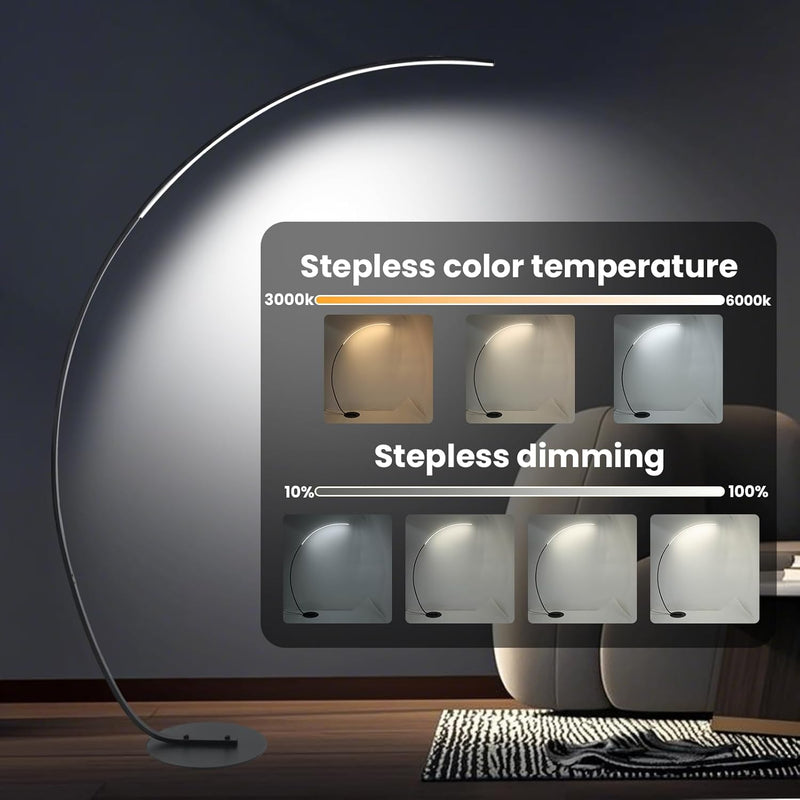 Floor Lamp 20W 3 Colour 5 Levels Brightness
