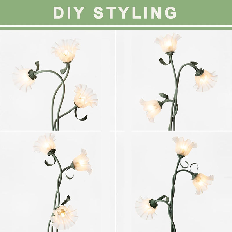Floor Lamp 3-Colour Diy Standing for Home Decoration