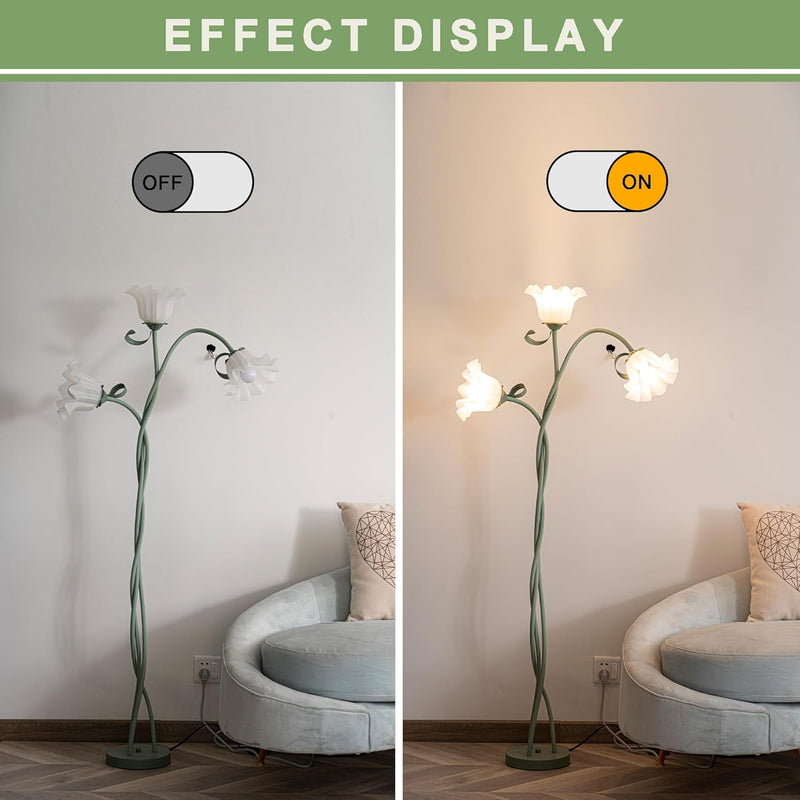 Floor Lamp 3-Colour Diy Standing for Home Decoration