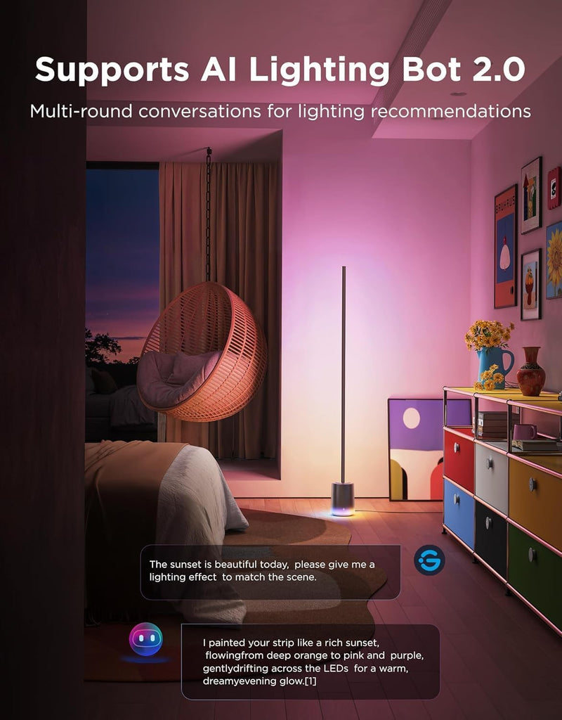 Floor Lamp 3 with Luminblend+ Technology Rgbwwic 2100lm