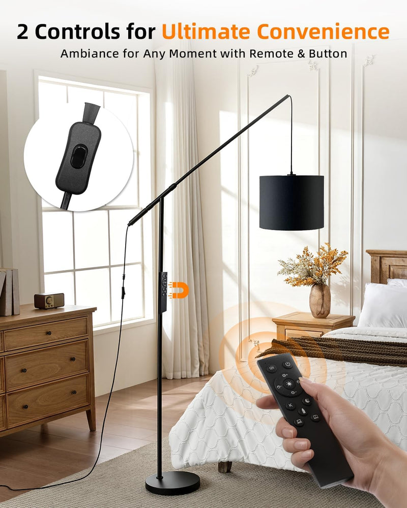 Floor Lamp 79" Modern Arc Standing Lamps