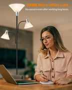 Floor Lamp 9W LED Standing with 5W Adjustable