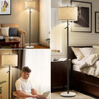 Floor Lamp for Living Room Marble Adjustable Height