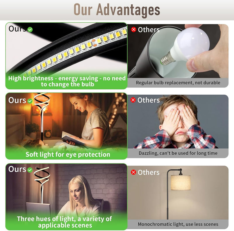 Floor Lamp Lamps for Living Room LED