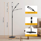 Floor Lamp Lamps for Living Room with Remote