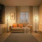 Floor Lamp LED Modern Dimmable Standing with Remote