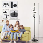 Floor Lamp LED Modern Dimmable Standing with Remote