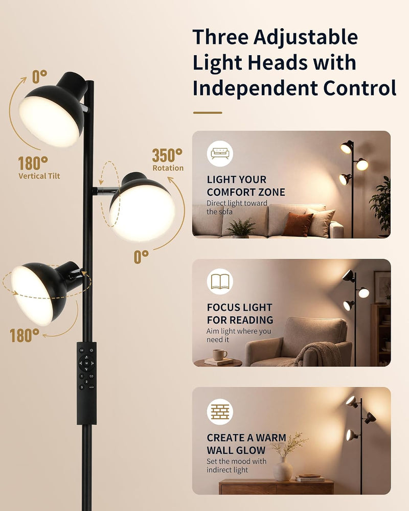 Floor Lamp Living Room 36W LED Dimmable