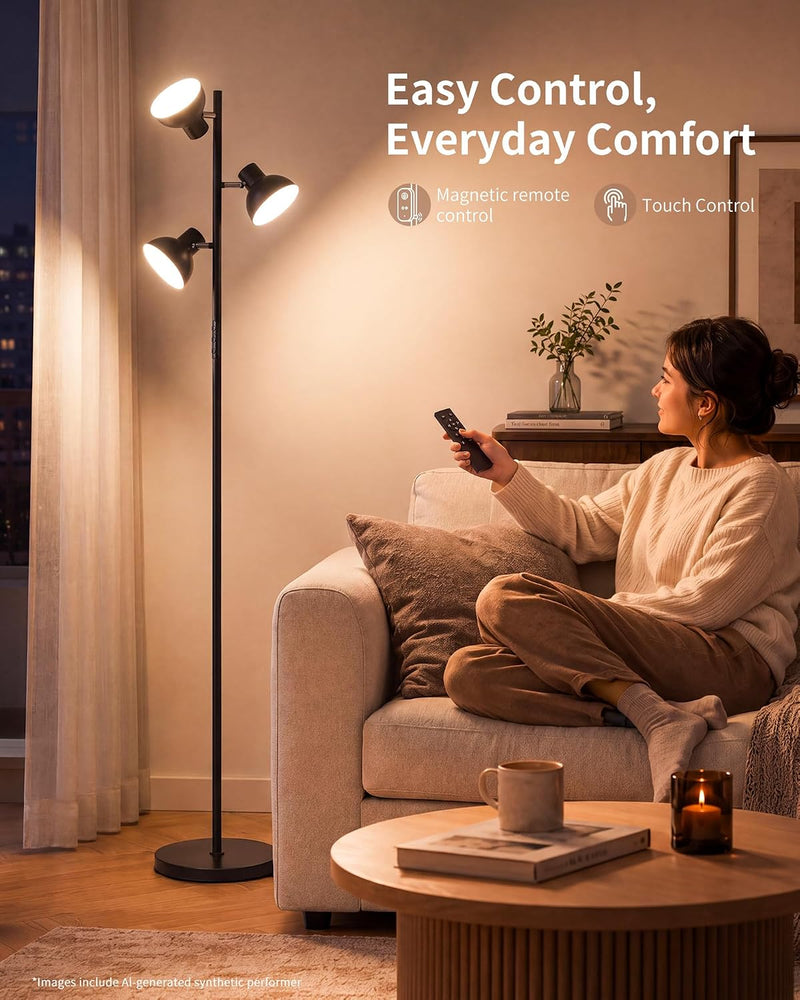 Floor Lamp Living Room 36W LED Dimmable
