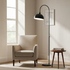 Floor Lamp Metal Modern for Bedroom Living Room
