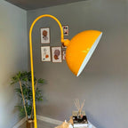 Floor Lamp Metal Modern for Bedroom Living Room