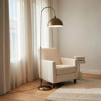 Floor Lamp Metal Modern for Bedroom Living Room