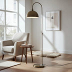 Floor Lamp Metal Modern for Bedroom Living Room