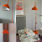 Floor Lamp Metal Modern for Bedroom Living Room