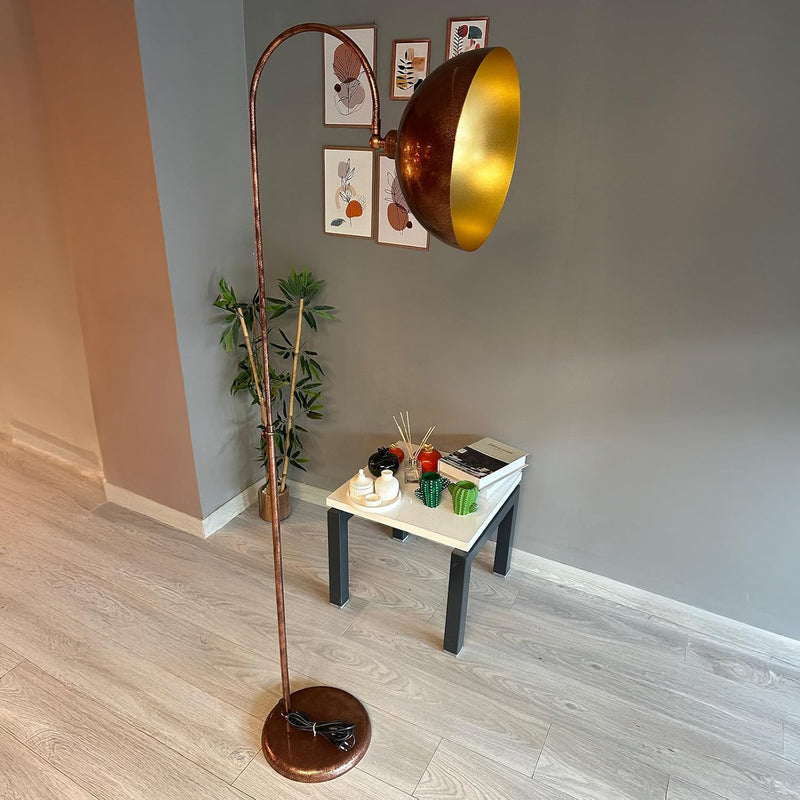 Floor Lamp Metal Modern for Bedroom Living Room