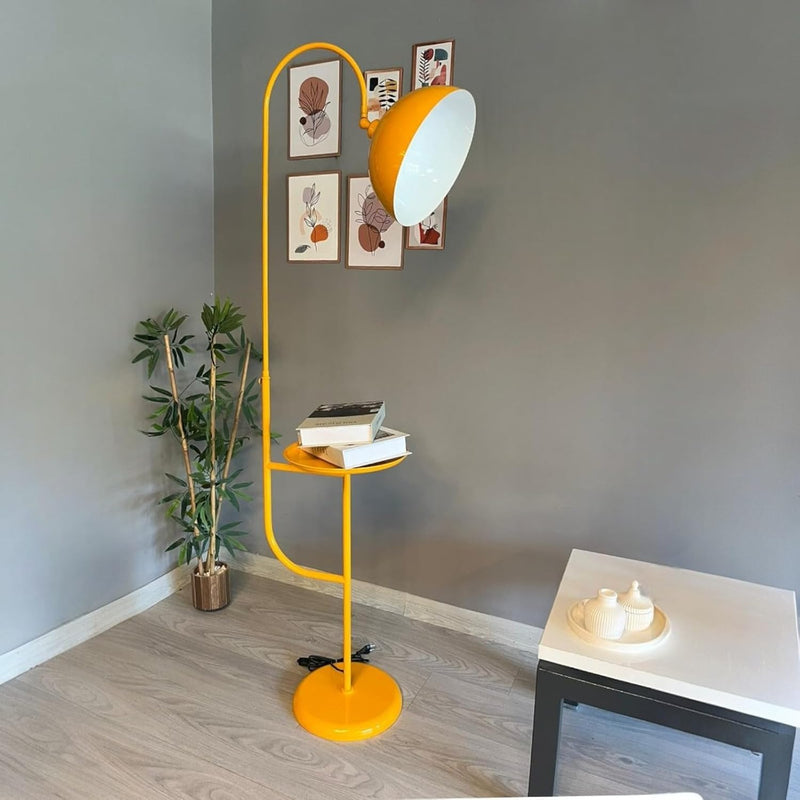 Floor Lamp Metal Modern for Bedroom Living Room