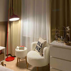 Floor Lamp Metal Modern for Bedroom Living Room