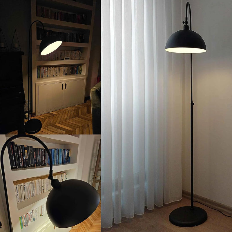 Floor Lamp Metal Modern for Bedroom Living Room