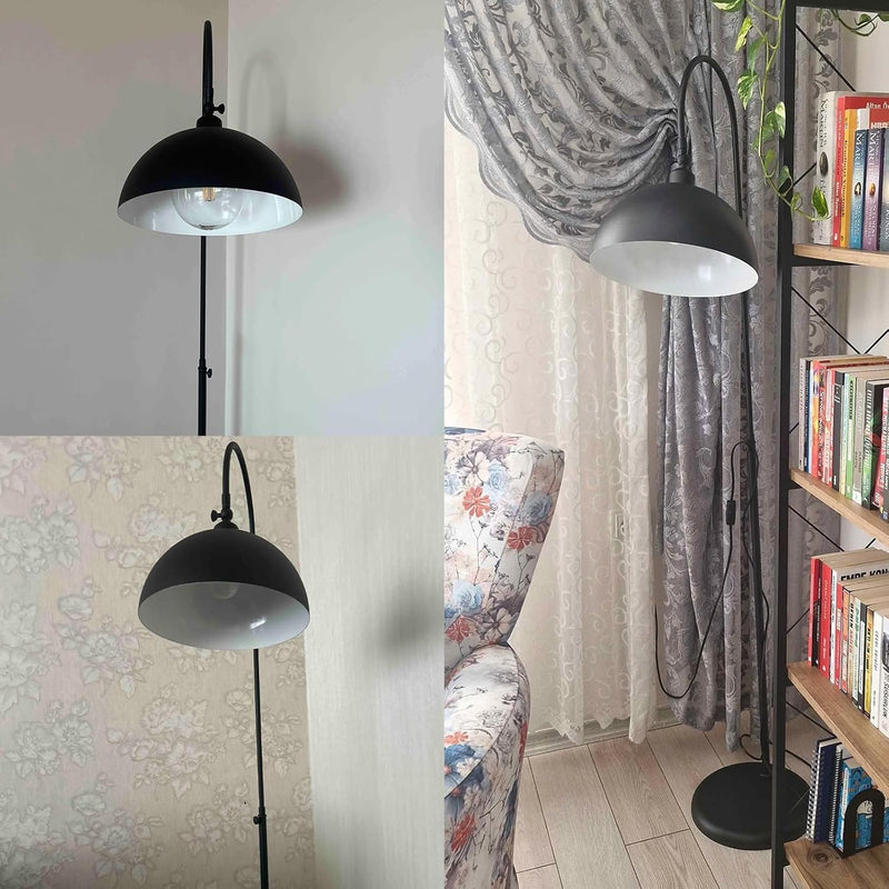 Floor Lamp Metal Modern for Bedroom Living Room