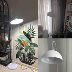 Floor Lamp Metal Modern for Bedroom Living Room