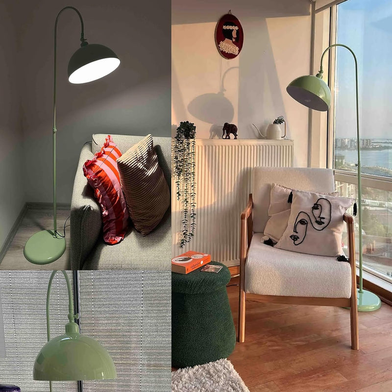 Floor Lamp Metal Modern for Bedroom Living Room