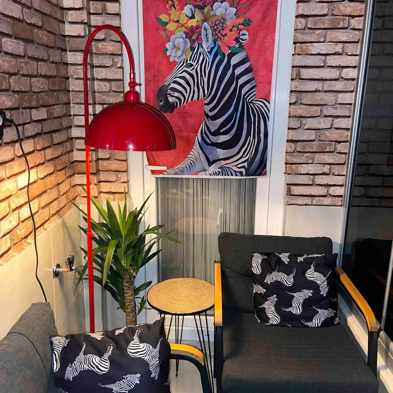 Floor Lamp Metal Modern for Bedroom Living Room