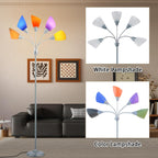 Floor Lamp Multi Head 5 Light Lamps
