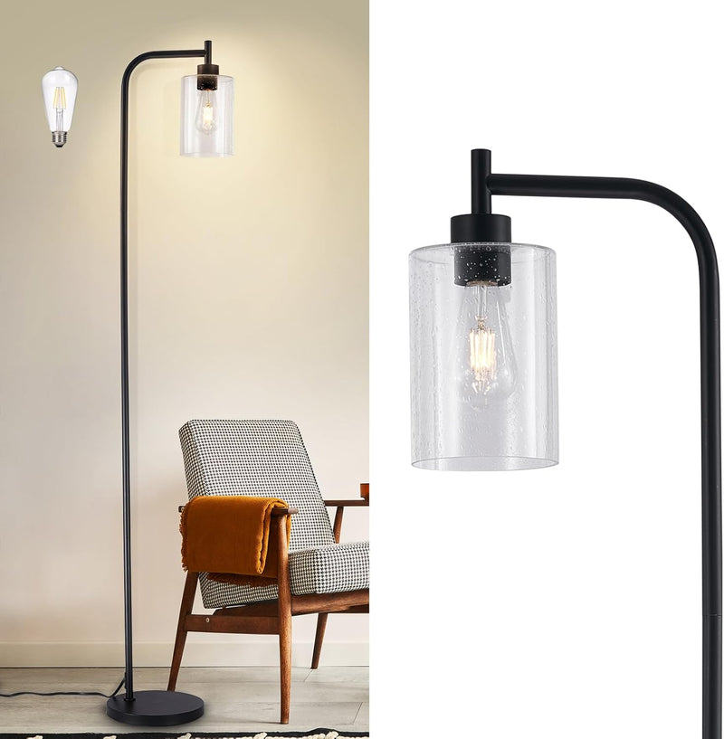 Floor Lamp Tall for Room: Nickel Standing