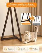 Floor Lamp with Wooden Base and Linen Drum