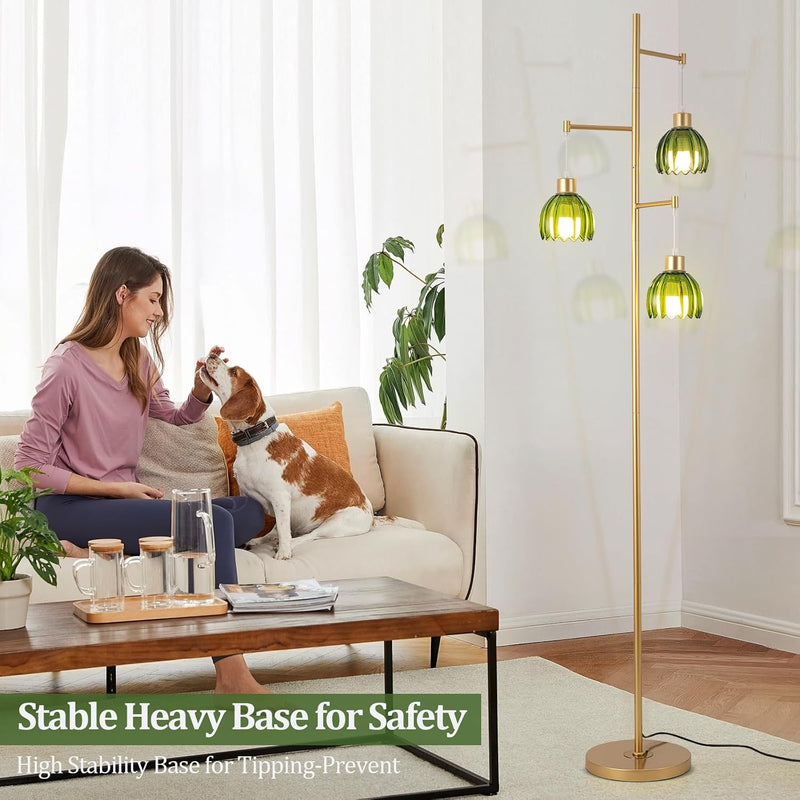 Floor Lamps for Living Room 3 Light Modern