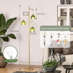 Floor Lamps for Living Room 3 Light Modern