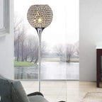 Floor Lamps for Living Room Modern Chrome Finish