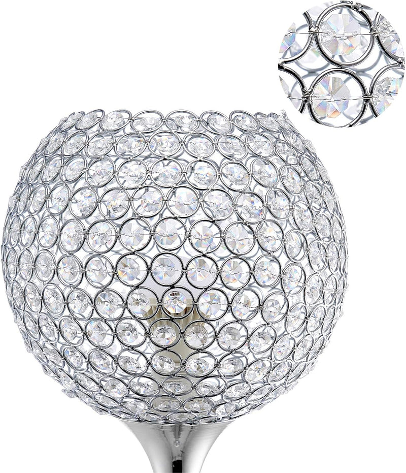 LED Floor Lamps for Living Room Modern Chrome