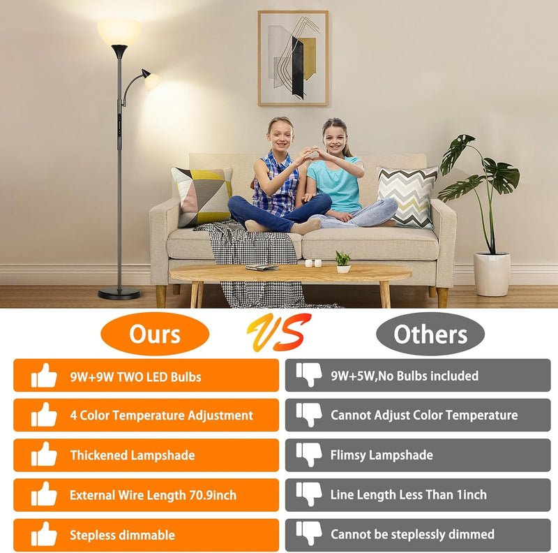 Floor Lamps for Living Room Mother and Child