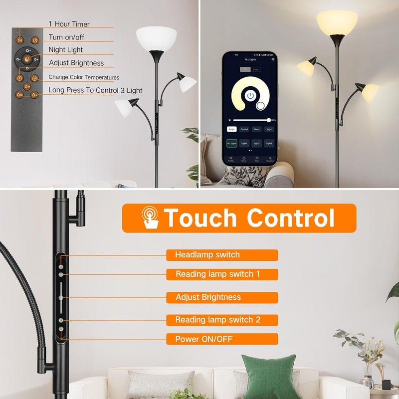 Floor Lamps for Living Room Mother and Child
