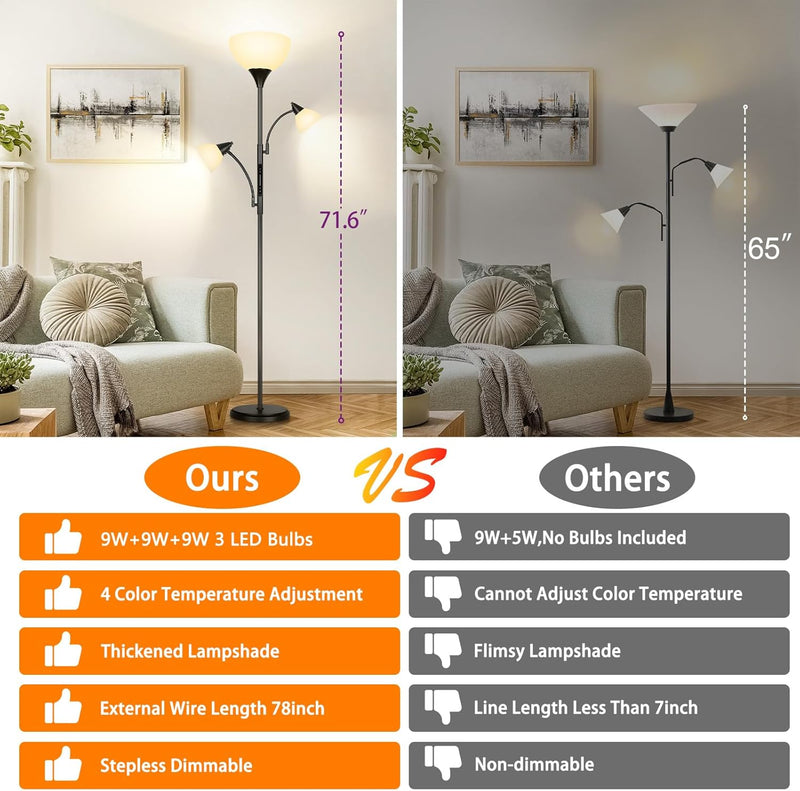 Floor Lamps for Living Room Mother and Child