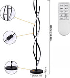 Floor Lamps for Living Room Spiral Dimmable Lamp