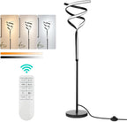 Floor Lamps for Living Room Spiral Dimmable Lamp