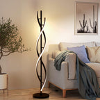 Floor Lamps for Living Room Spiral Dimmable Lamp