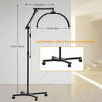 Floor Lash Light 308leds Foldable Eyelash Extensions Desk