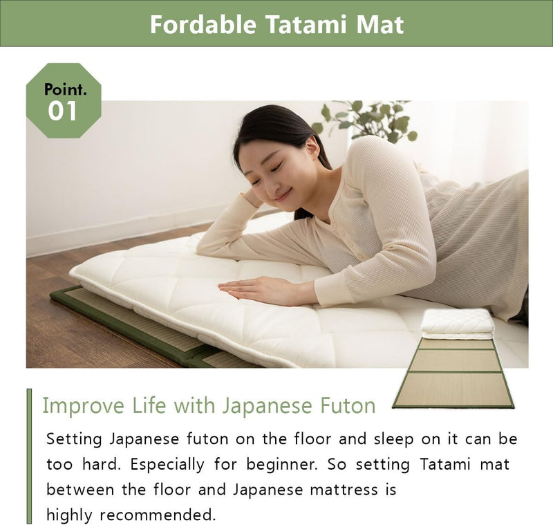 Floor Mattress Futon Classe Made in Japan Foldable