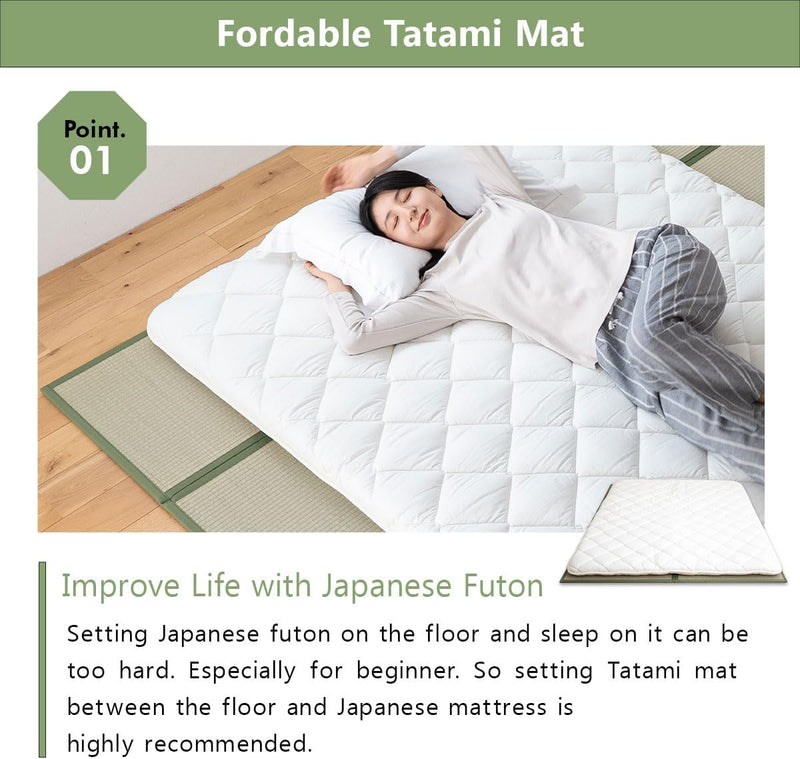 Floor Mattress Futon Classe Made in Japan Foldable