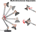 Floor Standing Reading Lamp Vintage Industrial Style 3