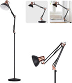 Floor Standing Reading Lamp Vintage Industrial Style 3