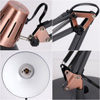 Floor Standing Reading Lamp Vintage Industrial Style 3