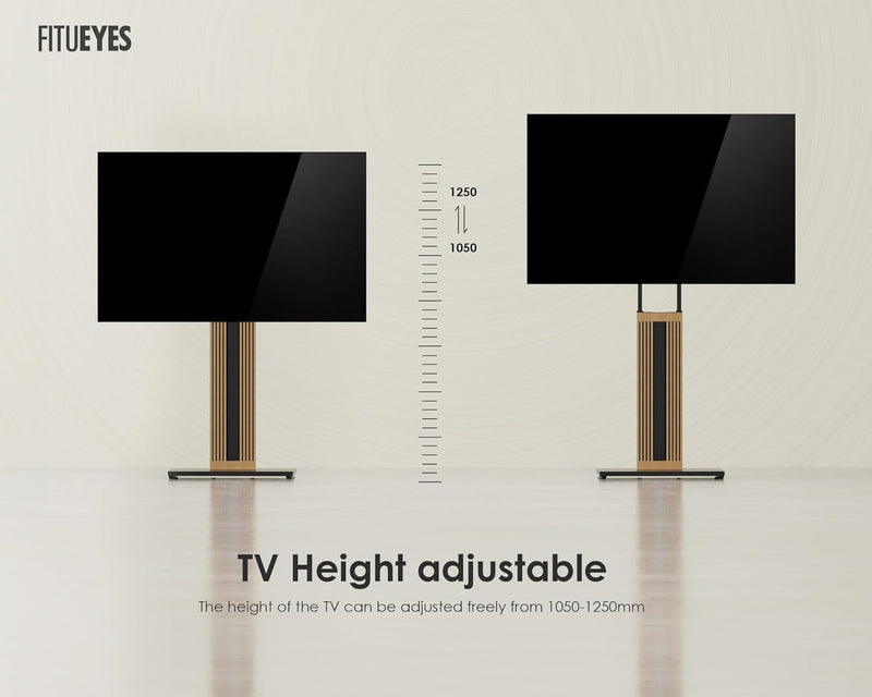Floor TV Stand for 32-65 Inch Tvs Beech