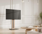Floor TV Stand for 32-65 Inch Tvs Beech